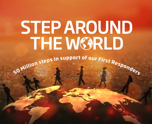 Join Fitness First’s ‘step around the world’ challenge—let’s unite and walk 50m steps to honor our key workers!